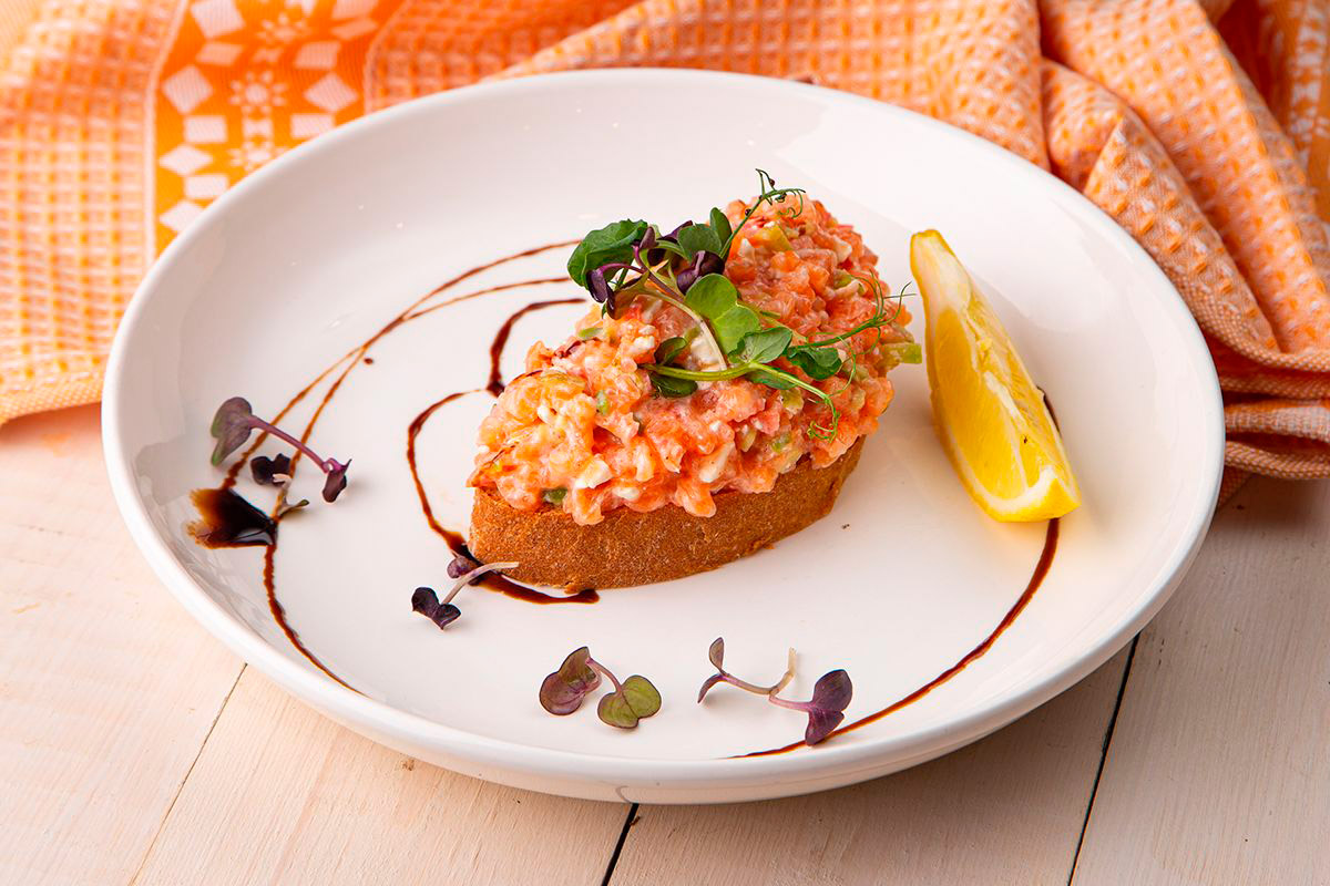 Тар-тар из лосося