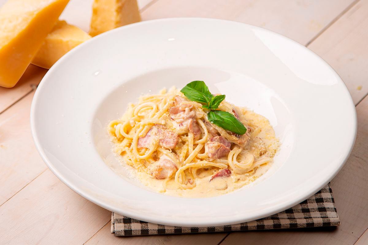 Лингвини карбонара